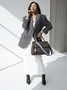 Louis Vuitton Monogram Cluny MM Top Handle Bag